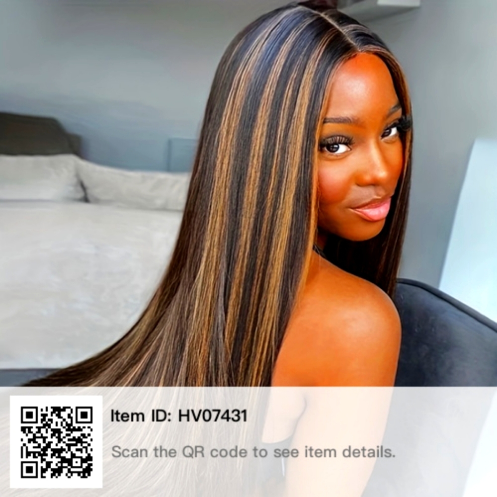 30 inch long straight wig